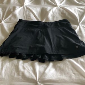 Lululemon running skirt.